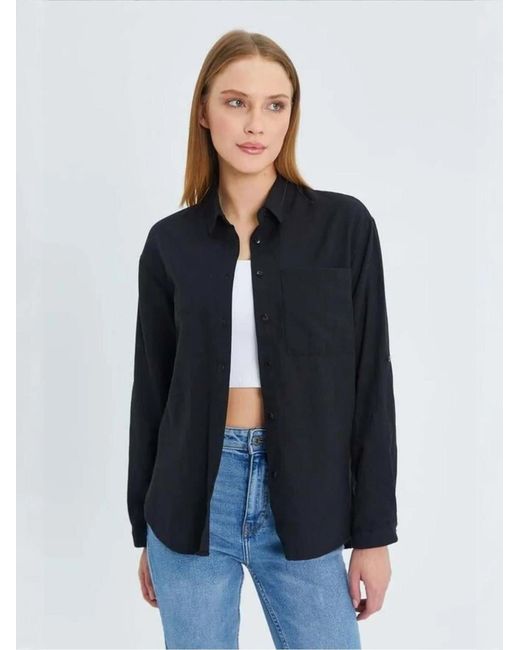 MixRay Blue Bluse