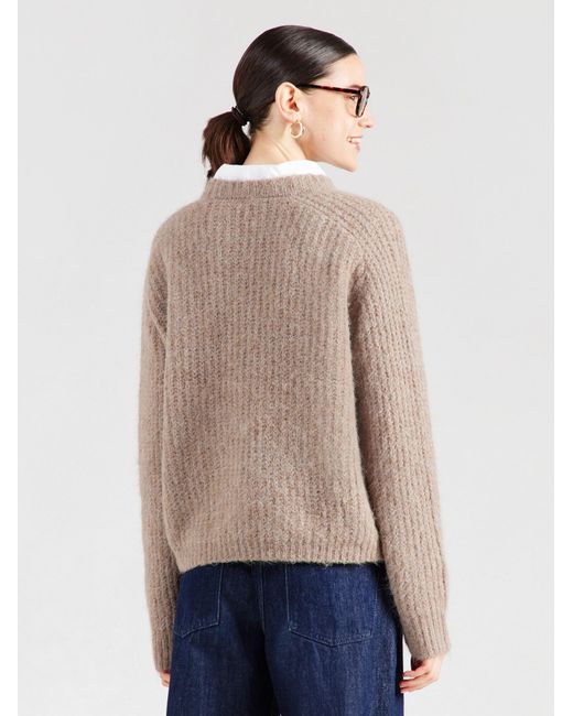 Pieces Natural Pullover Pccleo