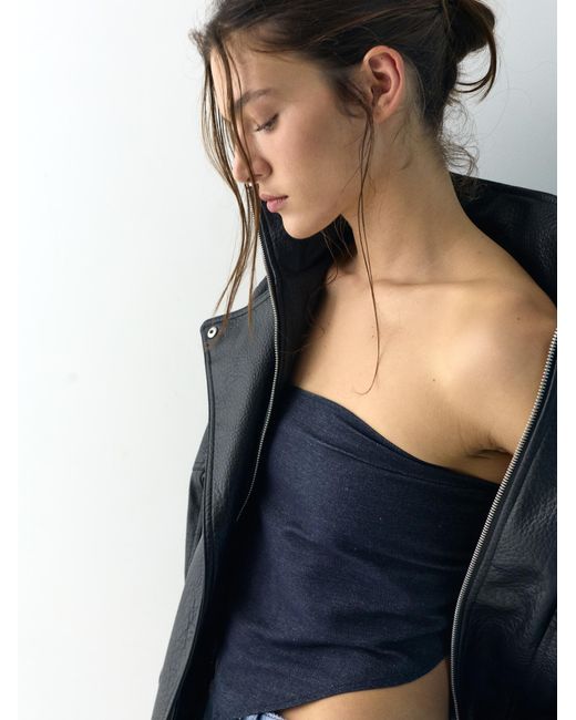 Pull&Bear Blue Tuch
