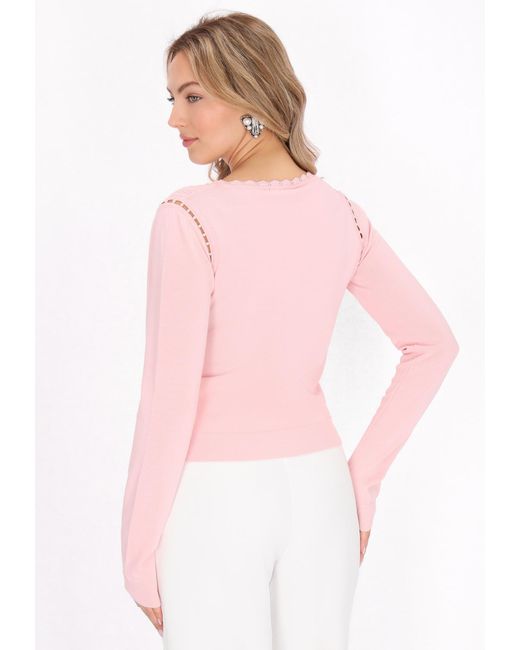 faina Pink Pullover