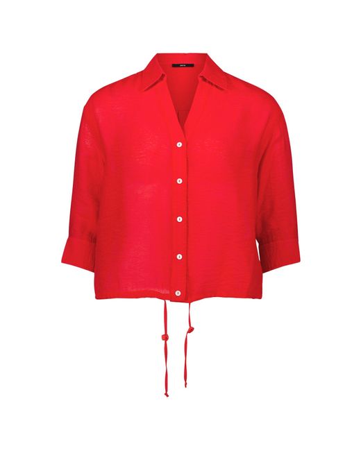 Zero Red Bluse