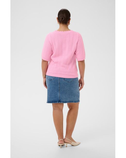 Kaffe Pink Pullover Lotia