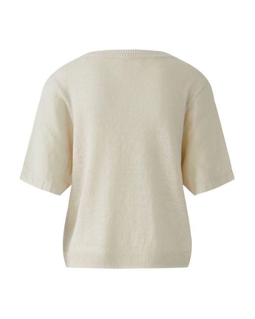 Ouí White Pullover