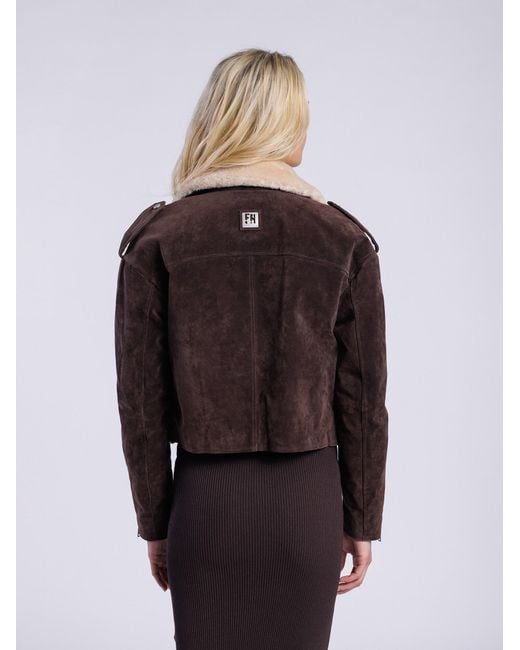 Freaky Nation Brown Übergangsjacke Maivi