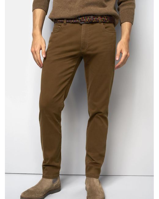 Meyer Chino M5 Five Pocket in Natural für Herren