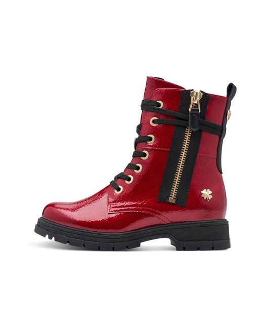 Marco Tozzi Red Schnürstiefelette
