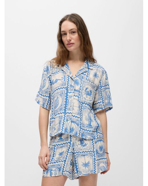 Object Blue Bluse Objvima