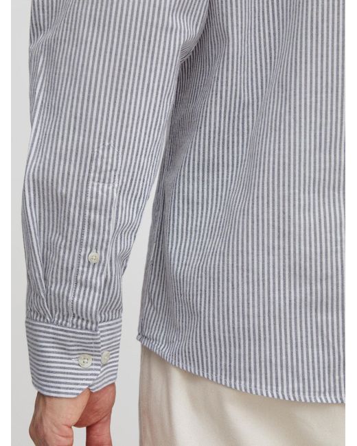 Solid Hemd Sdval in Gray für Herren