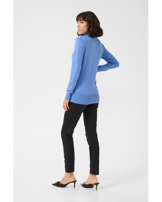 Kaffe Blue Pullover Kaastrid