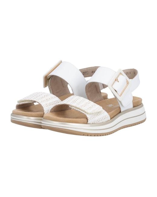 Remonte White Sandale Basic