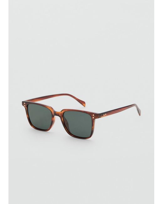 Mango Sonnerbrille Newbosco in White für Herren