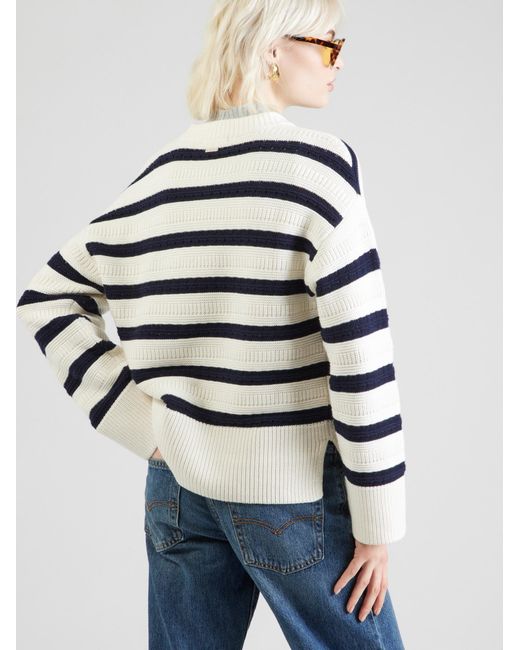 Levi's White Levis Candide Crewneck Sweater