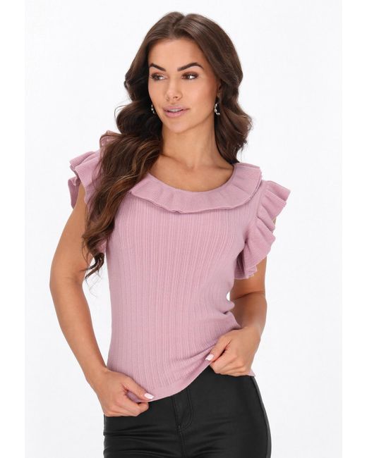 faina Pink Pullover