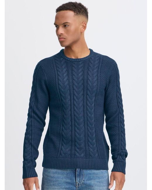 Blend Strickpullover Bhbasim in Blue für Herren