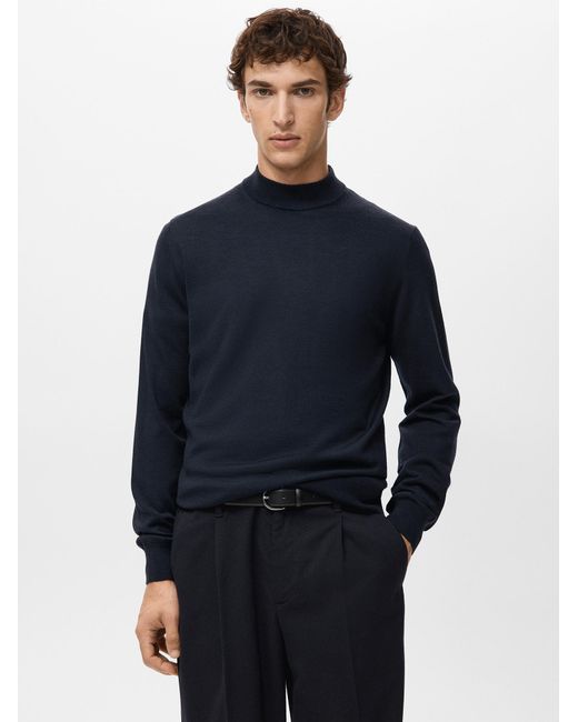 Mango Pullover Willym in Blue für Herren