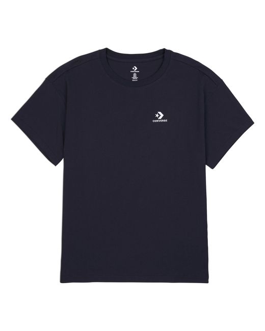 Converse Blue Oversize- WOMEN'S STAR CHEVRON OVERSIZED T-SHIRT (1-tlg)