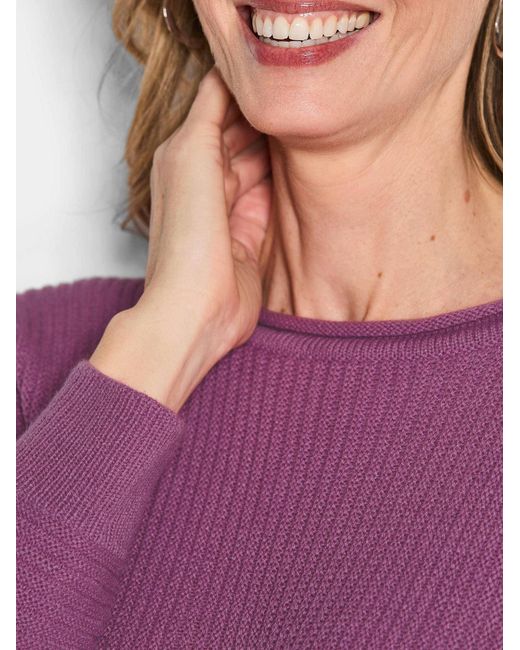 Goldner Purple Pullover