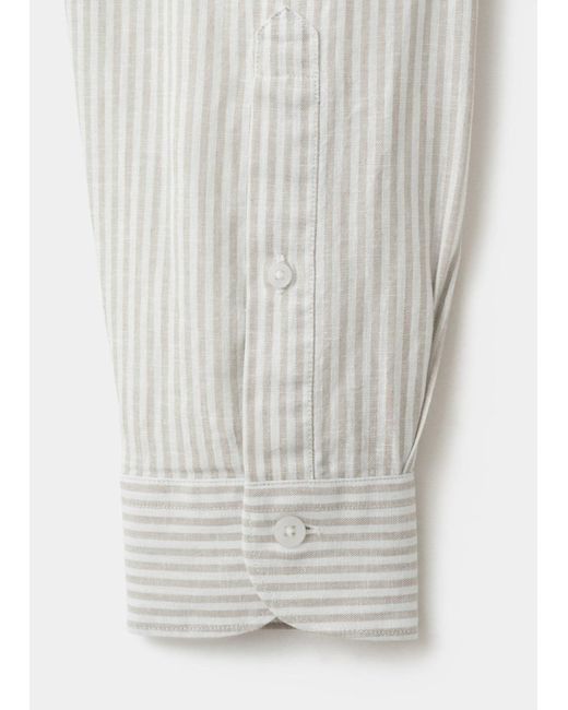 Mango Hemd Elda in White für Herren