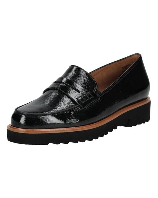 Paul Green Black Slipper