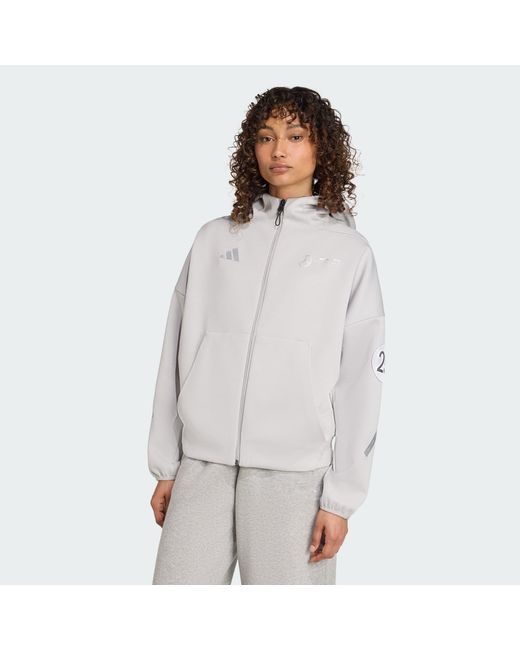 Adidas Originals Gray Sportsweatjacke Mercedes
