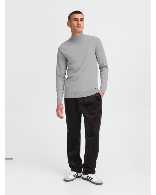 Solid Rollkragenpullover Sdakalmo in Gray für Herren