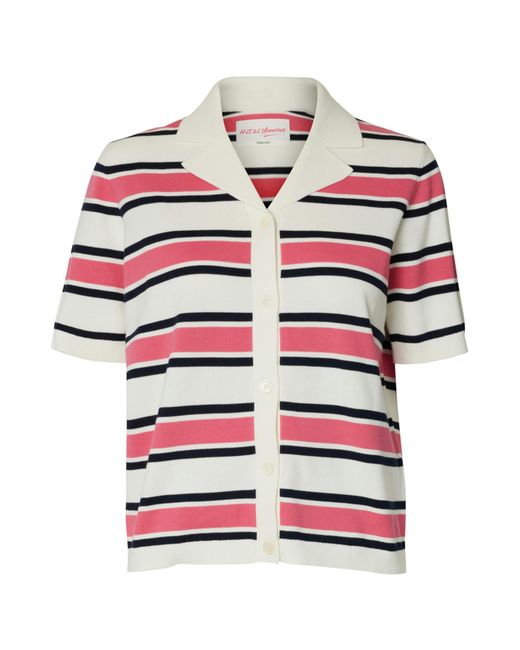 SELECTED Red Strickjacke Slfamour