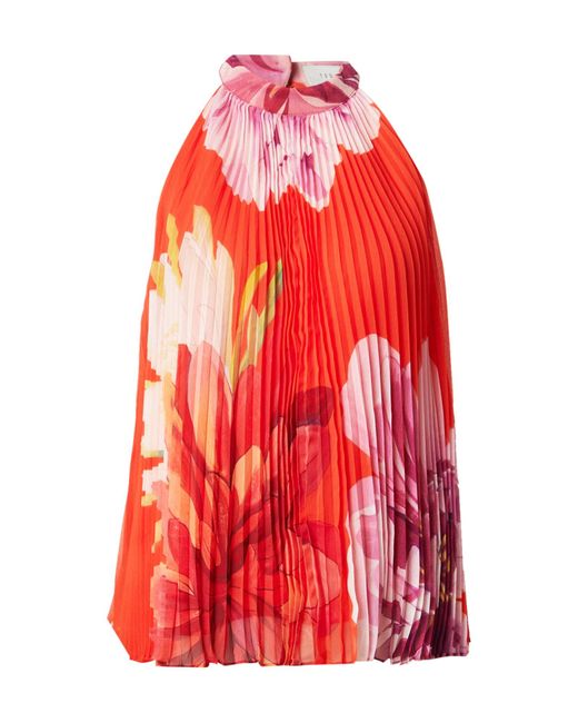 Ted Baker Red Blusentop