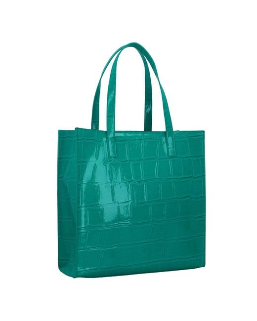 Ted Baker Green Handtasche Croccon