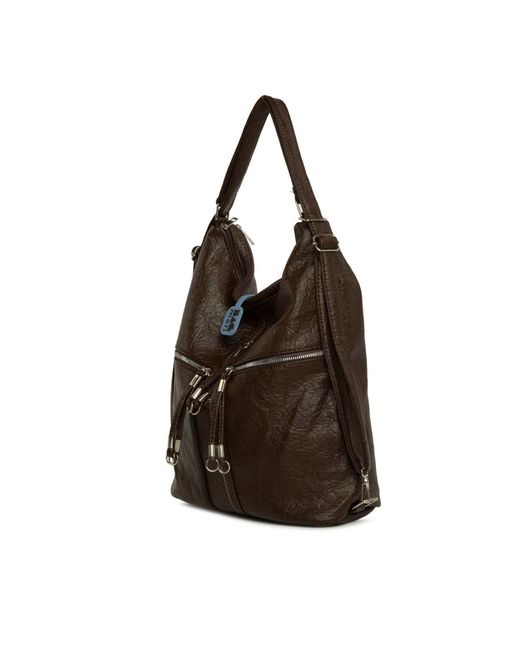 BagMori Black Rucksack