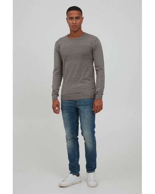 INDICODE Pullover Ernesto in Gray für Herren