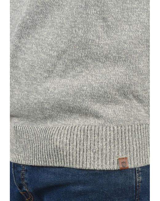 INDICODE Pullover Lynde in Gray für Herren