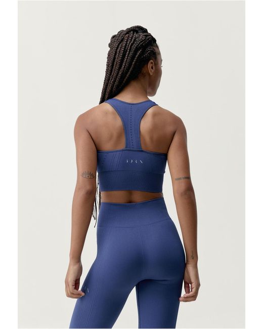 BORN LIVING YOGA Blue Sporttop Zina
