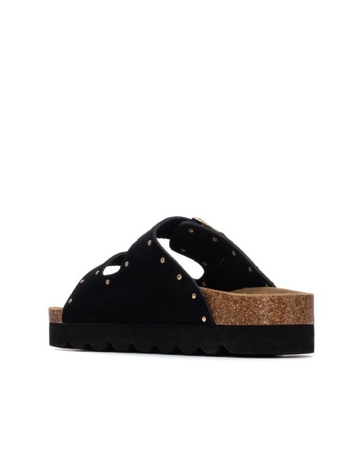 Refresh Black Sandale