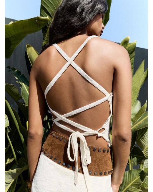 Bershka White Kleid