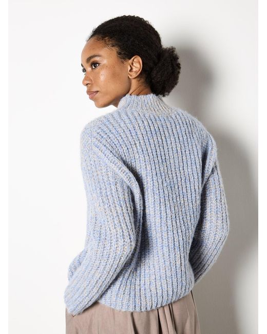 Apricot Blue Pullover
