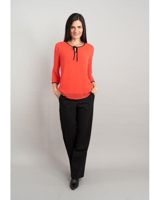 Seidel Moden Red Bluse