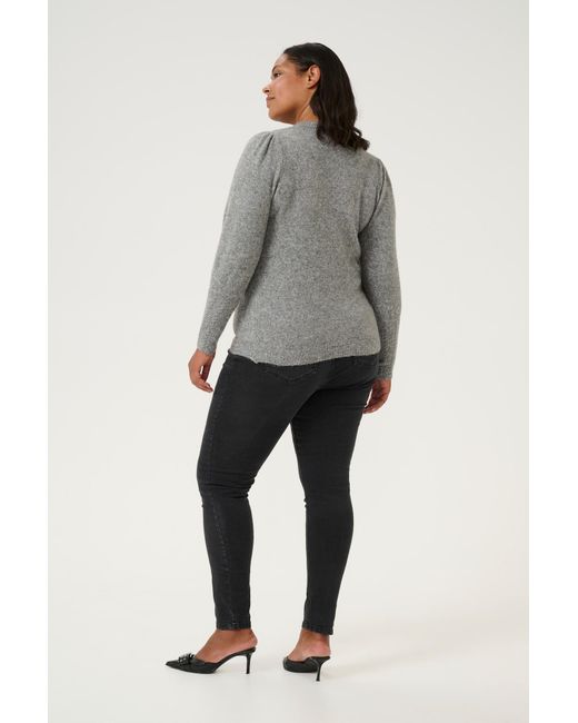 Kaffe Gray Pullover Kc Amalia