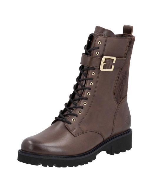 Remonte Brown Schnürstiefelette