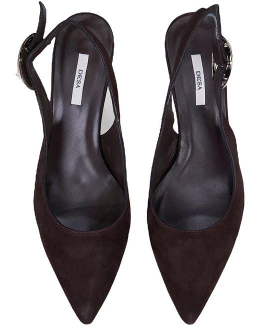 Desa Brown Slingpumps