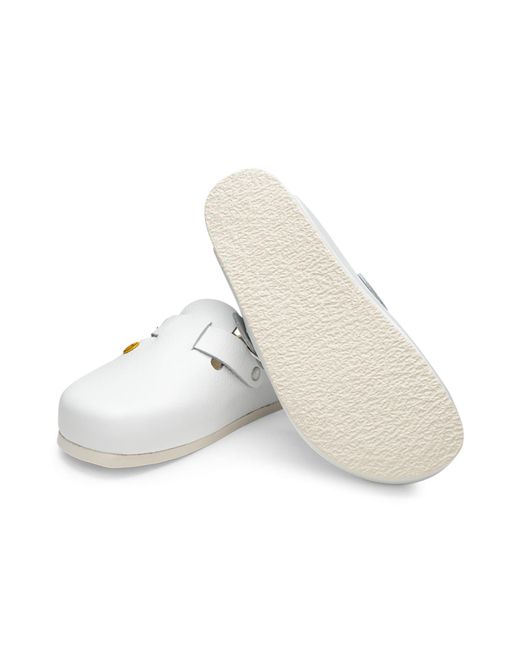 Vitaform White Clogs