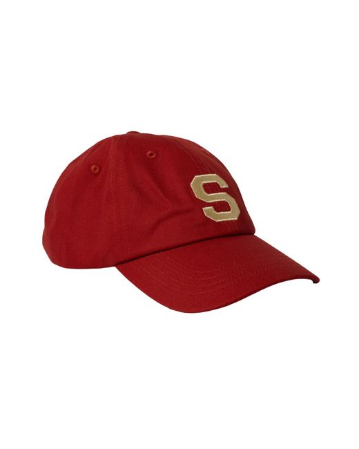 SELECTED Basecap Winston in Red für Herren