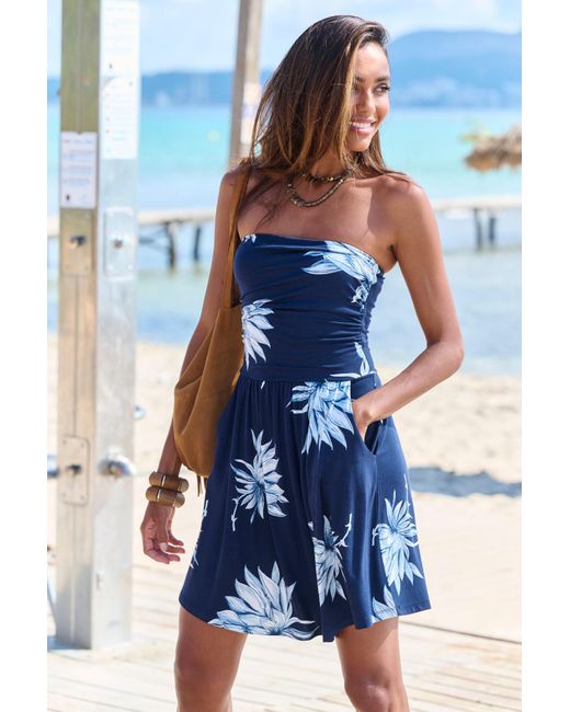 Lascana Blue Kleid