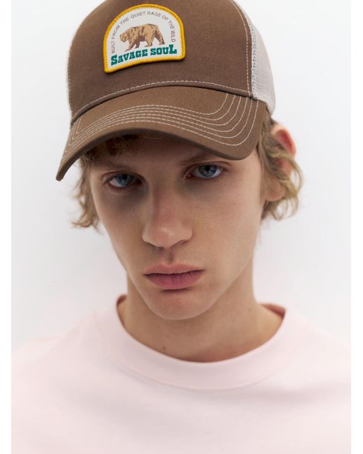 Pull&Bear Brown Cap