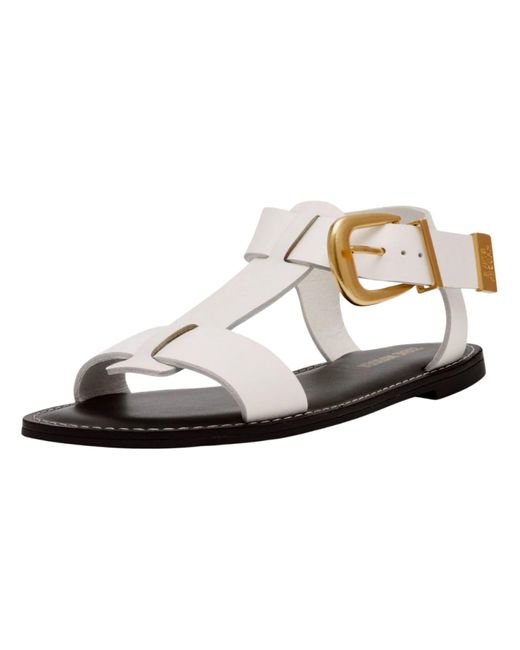 Steve Madden White Sandale