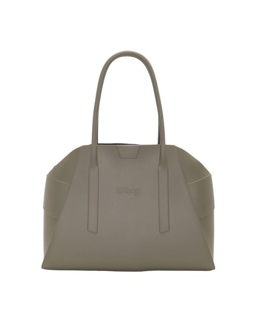 O bag Gray Shopper
