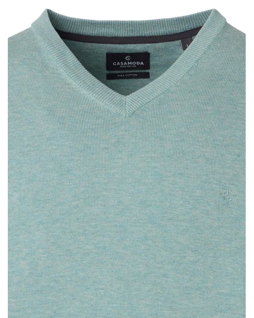 CASA MODA Pullover Basic in Green für Herren