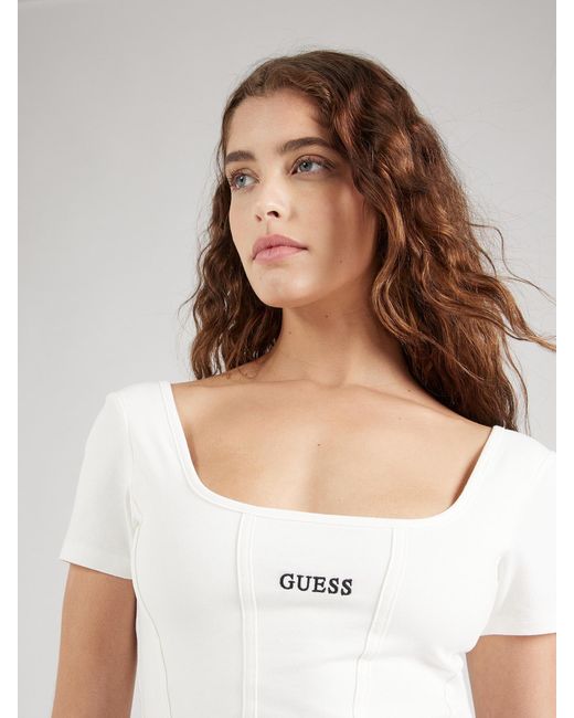 Guess White Top 'ruth active'