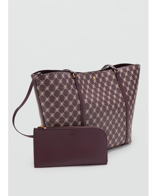 Mango Brown Shopper Porta
