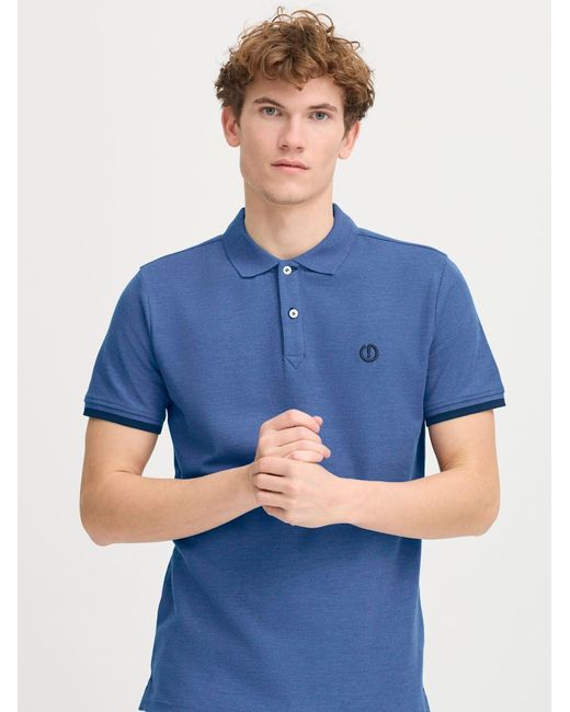 Solid Shirt Benjamin in Blue für Herren