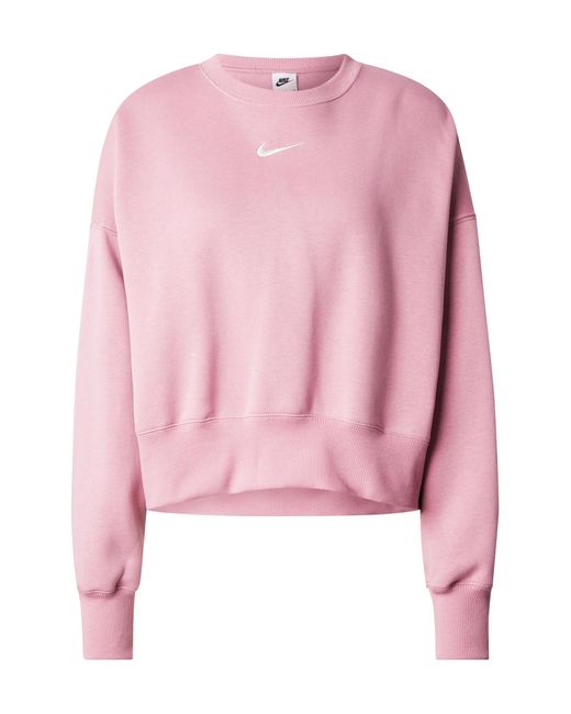 Nike Pink Sweatshirt 'Phoenix Fleece'